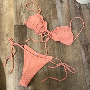 SHEIN Pink Bikini Size Small